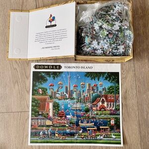 1000 piece Toronto Island puzzles